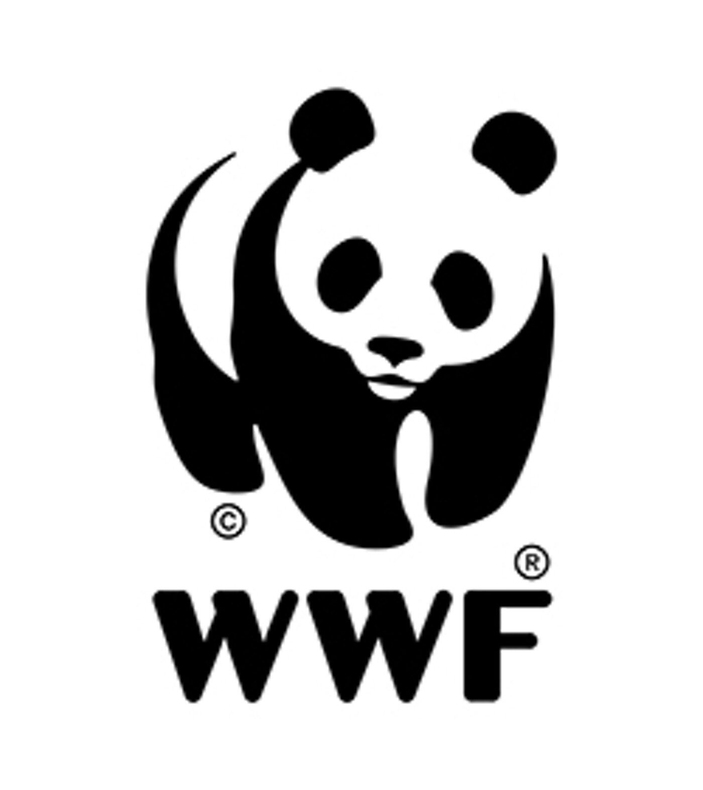 WWF logo, the panda